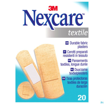 Nexcare 3m textile    strips 20 n0420as