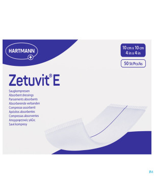 Zetuvit e hartm n/st    10x10cm 50 4138605