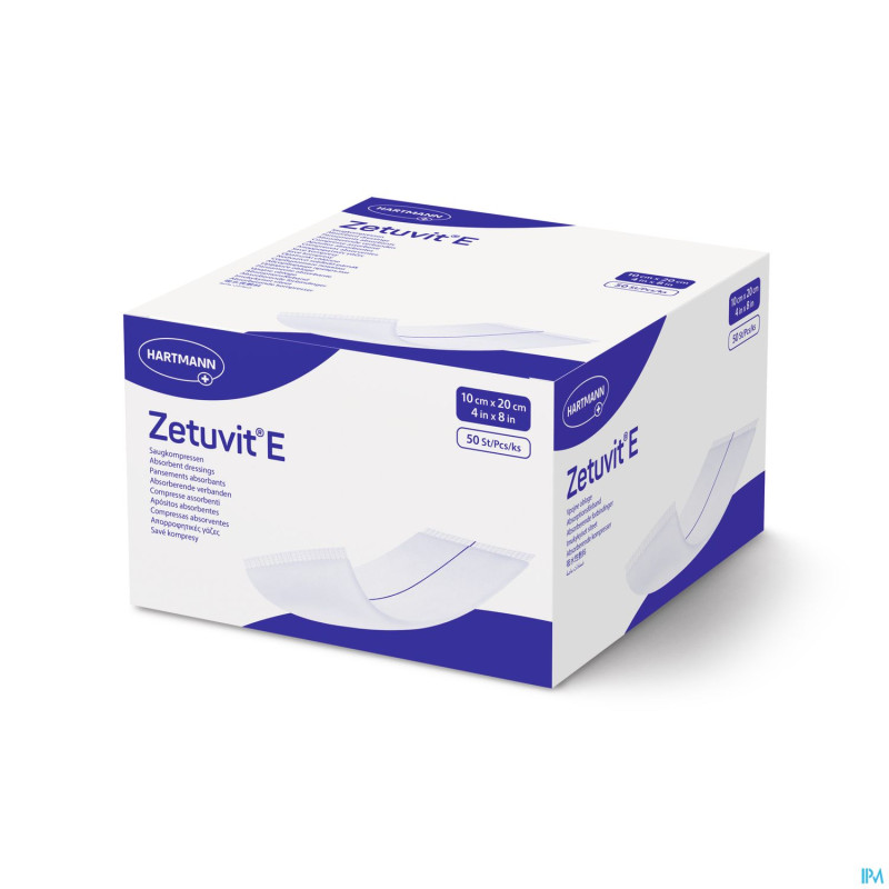 Zetuvit e hartm n/st    10x20cm 50 4138614