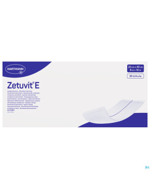 Zetuvit e hartm n/st    20x40cm 30 4138664