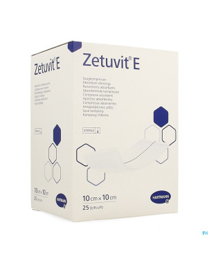 Zetuvit e hartm ster    10x10cm 25 4137704