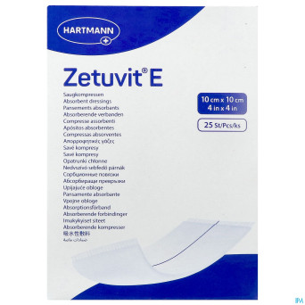 Zetuvit e hartm ster    10x10cm 25 4137704