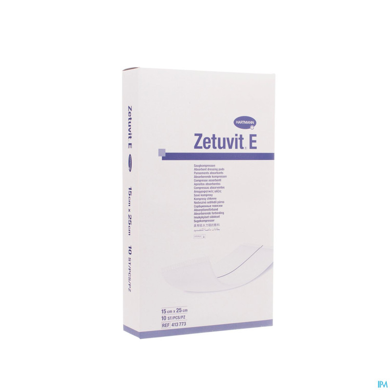 Zetuvit e hartm ster    15x25cm 10 4137734