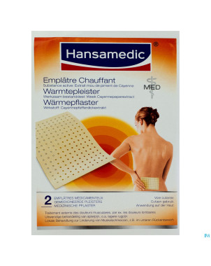 Hansamedic emplatres chauff-warmtepleisters 2
