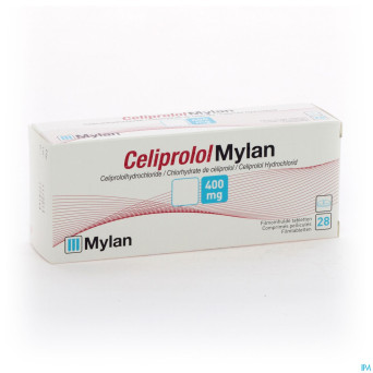 Celiprolol mylan 400 mg comp 28x400mg