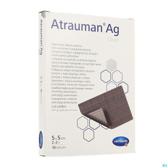 Atrauman ag ster    5x 5cm 10 4996010