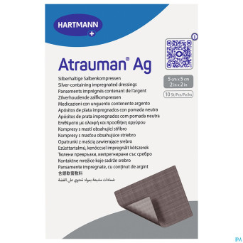 Atrauman ag ster    5x 5cm 10 4996010