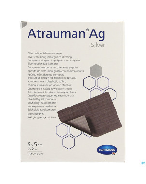 Atrauman ag ster    5x 5cm 10 4996010