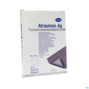 Atrauman ag ster    10x10cm 10 4996030