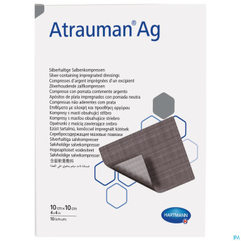 Atrauman ag ster    10x10cm 10 4996030