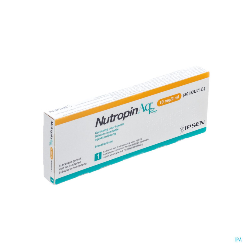 Nutropinaq cart 1 x 2 ml 10mg/2ml