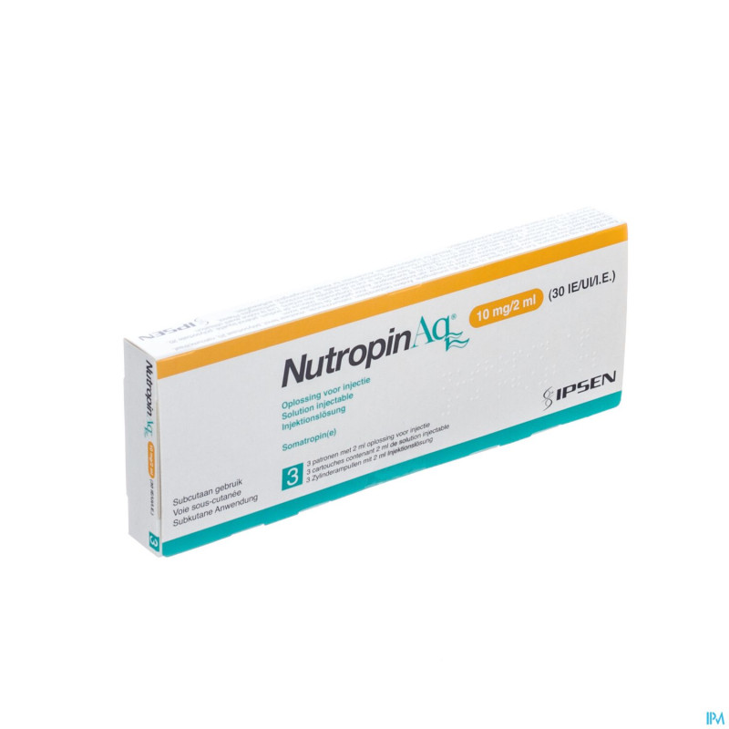 Nutropinaq cart 3 x 2 ml 10mg/2ml