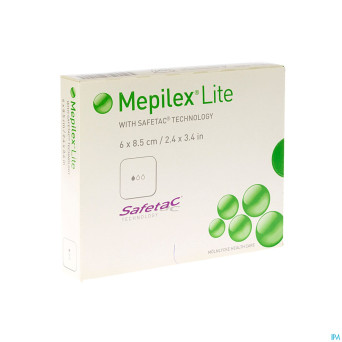 Mepilex lite pans fin sil ster  6x 8,50cm 5 284000