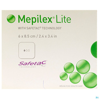 Mepilex lite pans fin sil ster  6x 8,50cm 5 284000