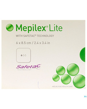 Mepilex lite pans fin sil ster  6x 8,50cm 5 284000