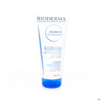Bioderma atoderm gel moussant ps    tube 200ml