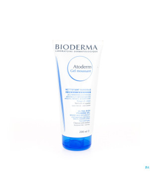 Bioderma atoderm gel moussant ps    tube 200ml