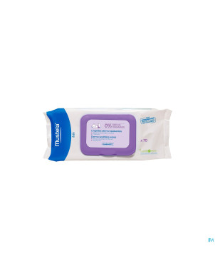 Mustela bb lingettes nettoyantes et apaisantes 70