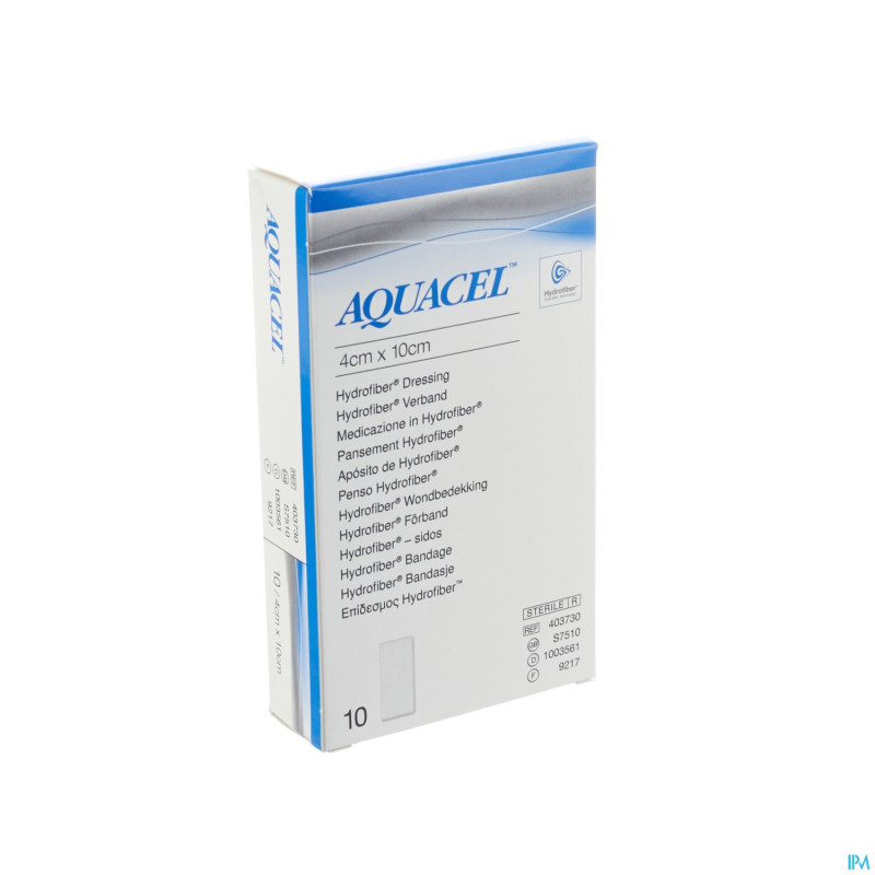 Aquacel pansement hydrofiber    10cmx4cm 10 403730