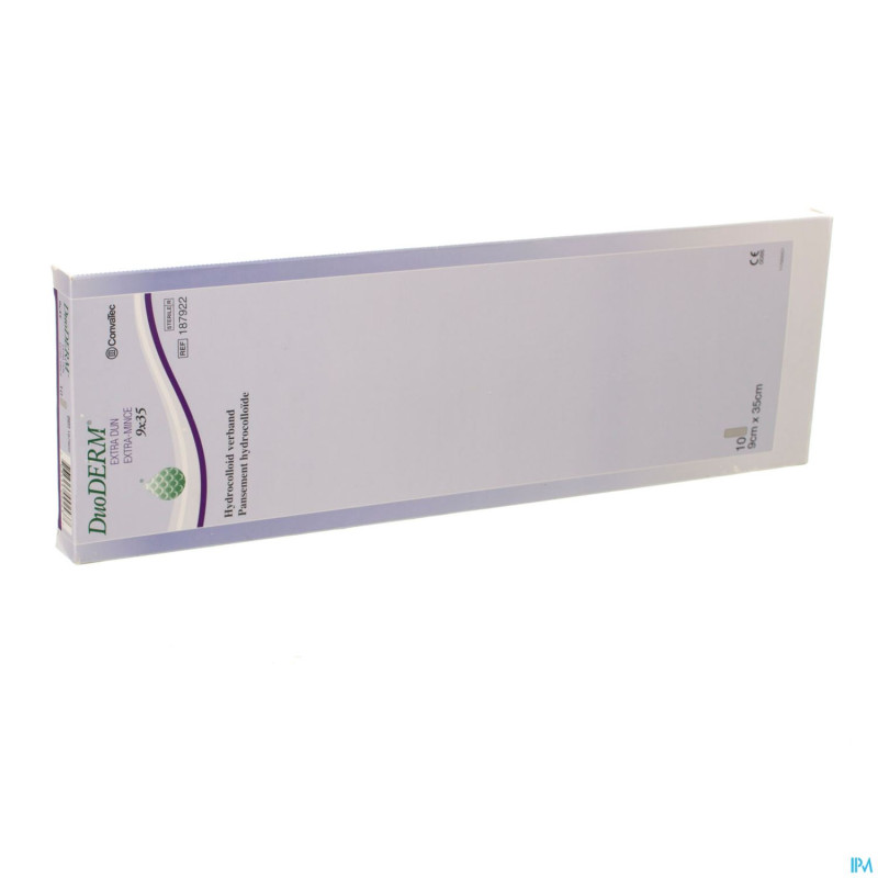 Duoderm extra mince pans hydro  35cmx9cm 10 187922