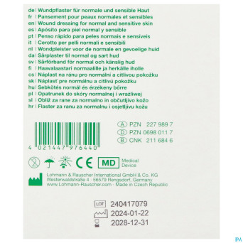 Curaplast pans adhesif    8cmx1m 17079