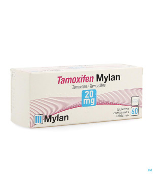 Tamoxifen mylan 20 mg tabl 60 x 20 mg