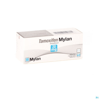Tamoxifen mylan 20 mg tabl 60 x 20 mg