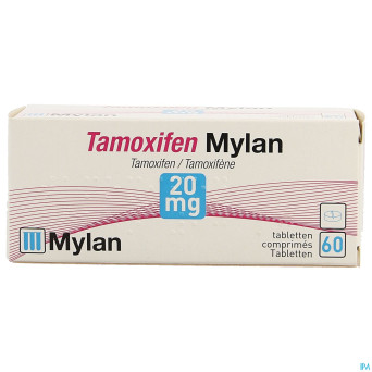 Tamoxifen mylan 20 mg tabl 60 x 20 mg