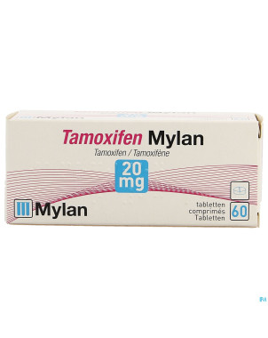 Tamoxifen mylan 20 mg tabl 60 x 20 mg