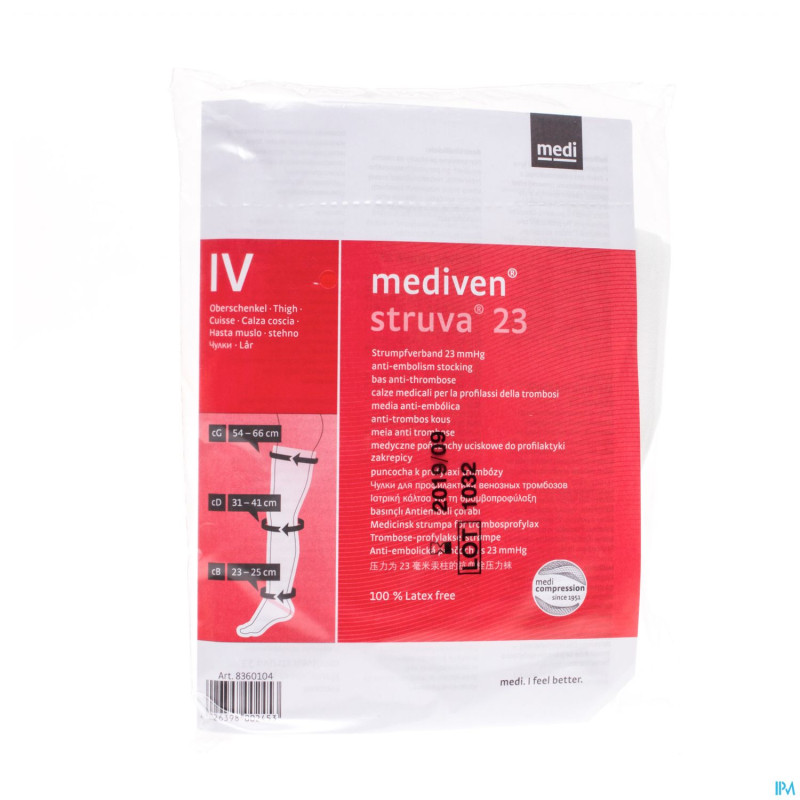 Struva 23 a/thromb. c2 cuisse blanc   t4 2 8360104