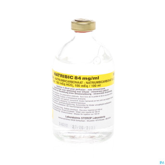 Natribic 84mg/ml sol inj 100 ml
