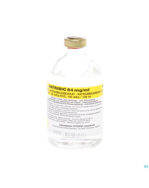 Natribic 84mg/ml sol inj 100 ml