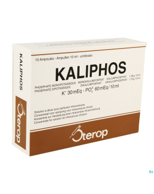 Kaliphos sol inj 10 30meq