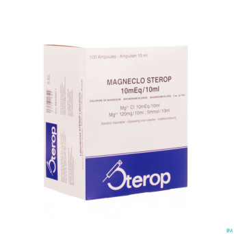 Magneclo sterop sol.inj. 1g/10ml 100