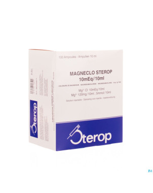 Magneclo sterop sol.inj. 1g/10ml 100