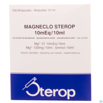 Magneclo sterop sol.inj. 1g/10ml 100