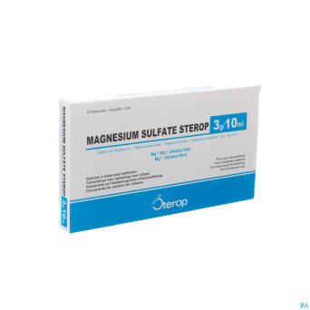 Magnesium sulfate-stp sol.inj. 3g/10ml 10