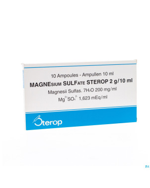 Magnesium sulfate-stp sol.inj. 2g/10ml 10