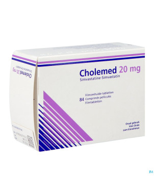 Cholemed 20 mg comp enrob 84 x 20 mg