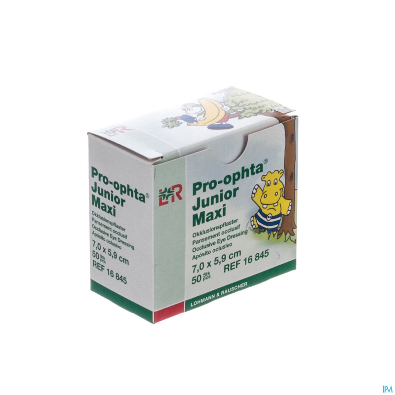 Pro-ophta junior maxi pans opht. 7,0x5,9  50 16845