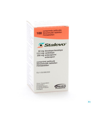Stalevo  50mg/12,5mg/200mg comp pell 100 flacon