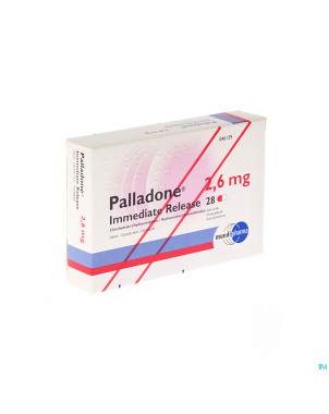 Palladone immediate relaese 2,6mg caps 28x2,6mg