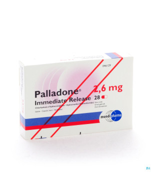 Palladone immediate relaese 2,6mg caps 28x2,6mg