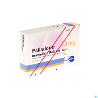 Palladone immediate release 1,3mg caps 28x1,3mg