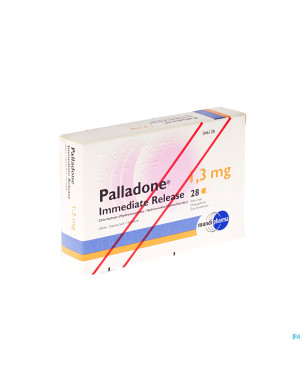 Palladone immediate release 1,3mg caps 28x1,3mg
