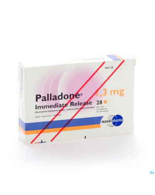 Palladone immediate release 1,3mg caps 28x1,3mg