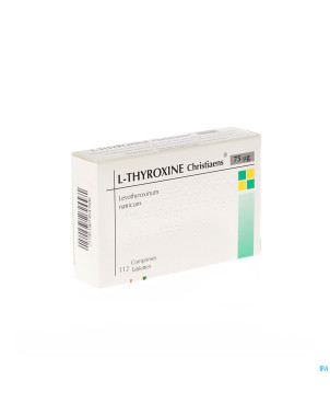 L thyroxine  comp 112x0,075mg