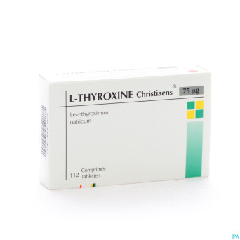 L thyroxine  comp 112x0,075mg