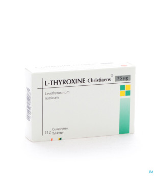 L thyroxine  comp 112x0,075mg