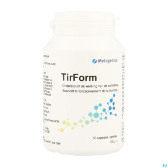 Tirform    caps  60    metagenics